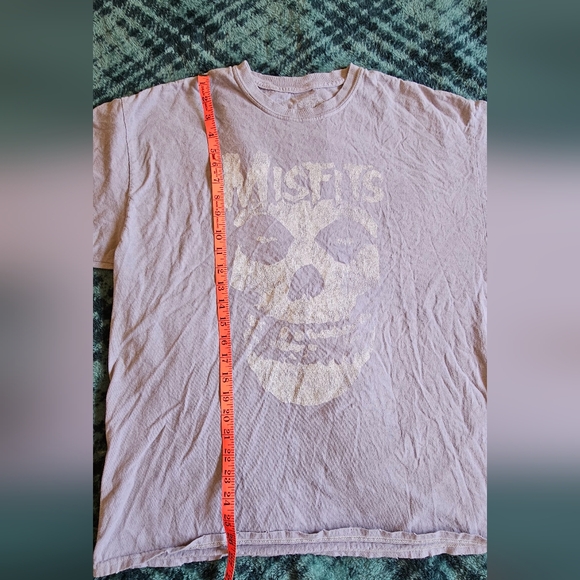 Misfits scull gray 100% cotton oversized t-shirt size M-L - Picture 4 of 8